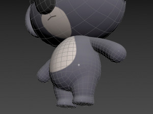 Character019 Koala Model 3D
