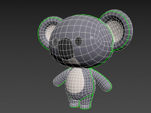 Character019 Koala Model 3D