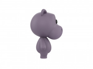 Character021 Hippo Modelo 3D