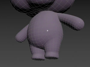 Character021 Hippo 3D Model