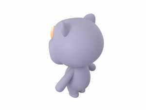 Character022 Rhino Model 3D