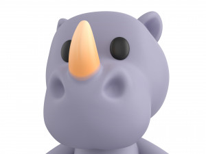 Character022 Rhino Model 3D