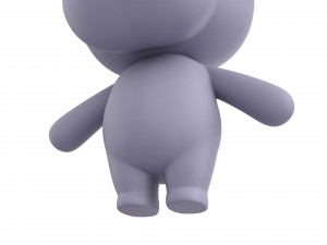 Character022 Rhino Model 3D