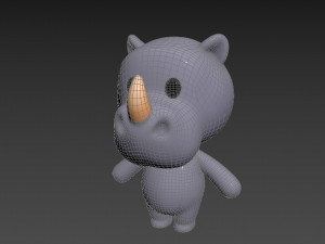 Character022 Rhino Model 3D