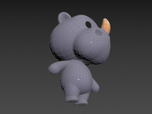 Character022 Rhino Model 3D