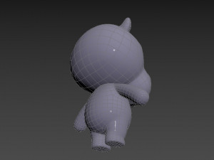 Character022 Rhino Model 3D