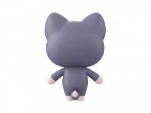 Character023 Wolf 3D Model