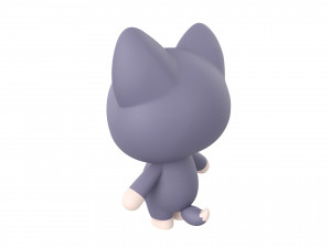 Character023 Wolf 3D Model