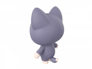 Character023 Wolf 3D Model
