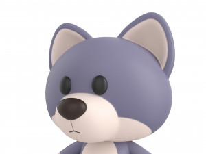 Character023 Wolf 3D Model