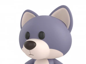 Character023 Wolf 3D Model