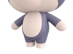 Character023 Wolf 3D Model