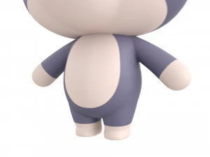 Character023 Wolf 3D Model