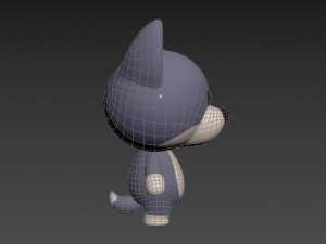 Character023 Wolf 3D Model