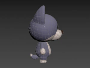 Character023 Wolf 3D Model