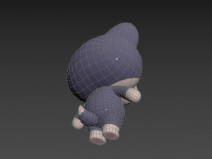 Character023 Wolf 3D Model