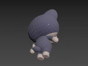 Character023 Wolf 3D Model