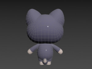 Character023 Wolf 3D Model