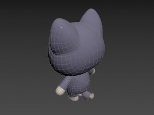 Character023 Wolf 3D Model
