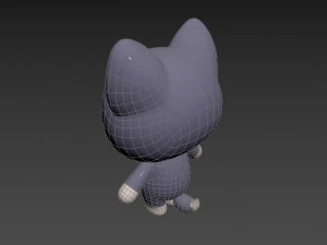 Character023 Wolf 3D Model