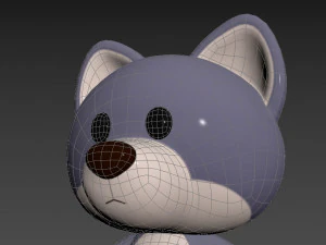 Character023 Wolf 3D Model