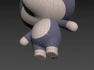 Character023 Wolf 3D Model