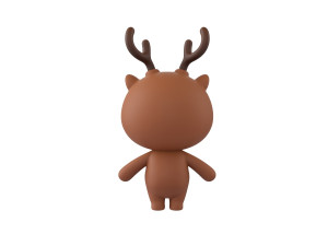 Character024 Deer 3Dモデル