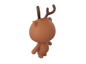 Character024 Deer 3Dモデル