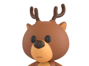 Character024 Deer 3Dモデル