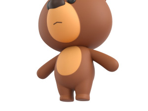 Character024 Deer 3Dモデル