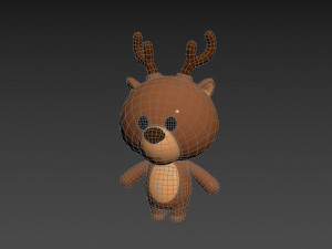 Character024 Deer 3Dモデル