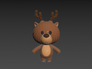 Character024 Deer 3Dモデル