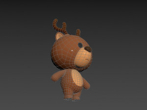 Character024 Deer 3Dモデル