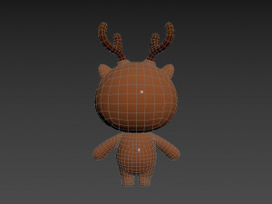 Character024 Deer 3Dモデル