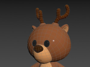 Character024 Deer 3Dモデル
