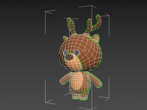 Character024 Deer 3Dモデル
