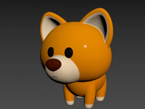 Character025 Dog 3D Model
