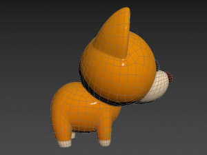 Character025 Dog 3D Модель