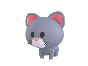 Character027 Cat 3D Model