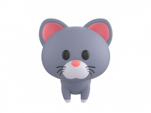 Character027 Cat 3D Model