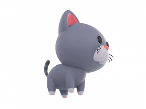 Character027 Cat 3D Model