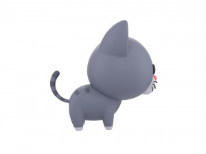 Character027 Cat 3D Model