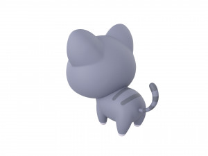 Character027 Cat 3D Model