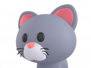 Character027 Cat 3D Model