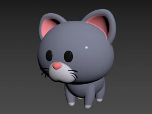 Character027 Cat 3D Model