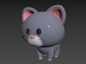 Character027 Cat 3D Model