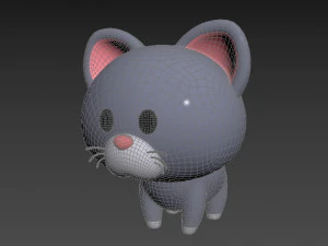 Character027 Cat 3D Model