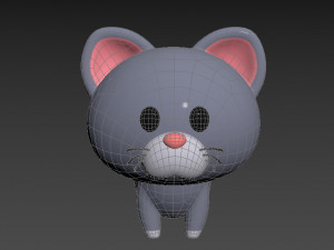Character027 Cat 3D Model