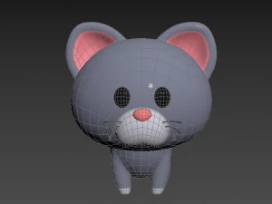 Character027 Cat 3D Model