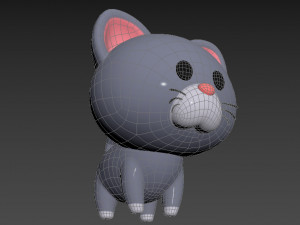Character027 Cat 3D Model